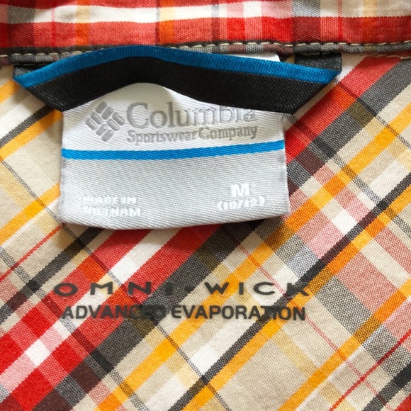 Columbia Omni-Wick Short Sleeve Button Down Shirt - Picture 5 of 9